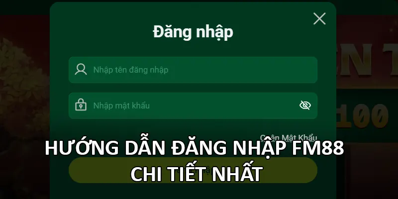 Đăng Nhập FM88 2 Hướng dẫn đăng nhập FM88 chi tiết nhất