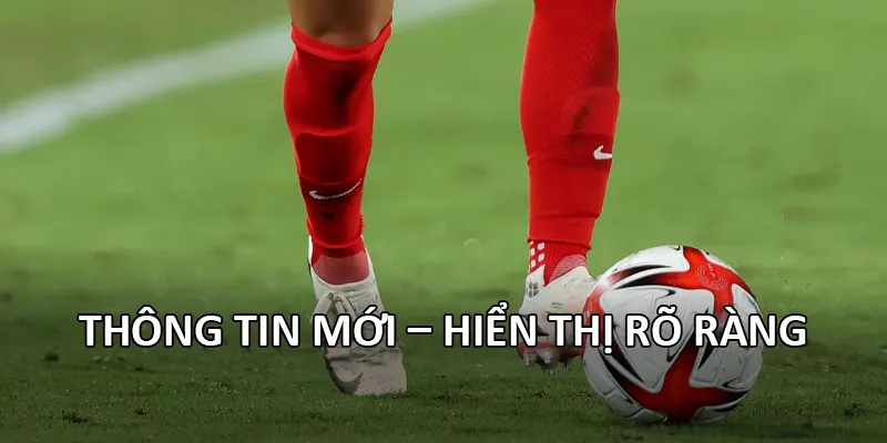 Thông tin mới – hiển thị rõ ràng